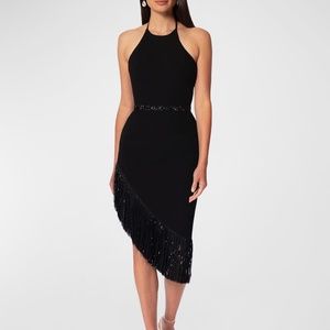 New Helsi Fringe Midi Cocktail Dress